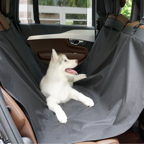 Transportadores para perros, Protector trasero impermeable para asiento de coche para perros, alfombrillas, Protector de Hamaca, accesorios de viaje, alfombrilla para maletero ► Foto 1/6