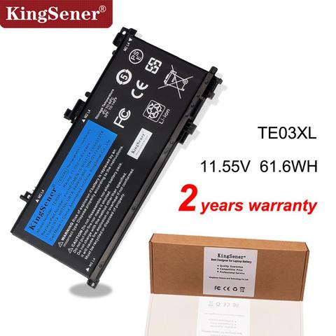 KingSener TE03XL batería de ordenador portátil para HP OMEN 15-bc011TX 15-bc012TX 15-bc013TX 15-AX015TX AX017TX TPN-Q173 HSTNN-UB7A 849910-850 ► Foto 1/6
