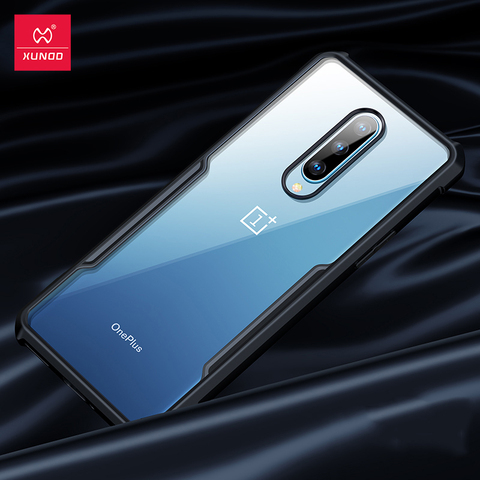 Funda de bolsa de aire a prueba de golpes XUNDD para OnePlus 7 Pro, fundas trasparentes de TPU transparentes para OnePlus 7T Pro, fundas para mochilas ► Foto 1/6