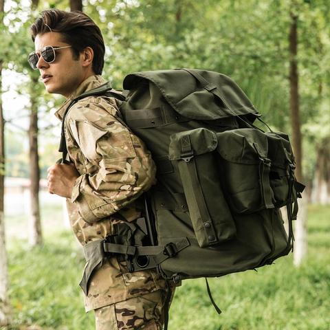 AKMAX Alice-mochila militar de nailon para hombre, saco táctico de supervivencia, campo de combate, ejército, Camping, senderismo, caza, con marco ► Foto 1/6