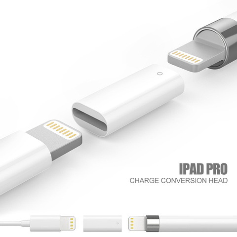 Para lápiz Apple iPad Pro adaptador de carga Cable conector hembra a hembra adaptador Lightning GK99 ► Foto 1/6