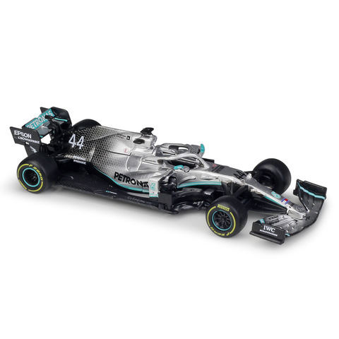 1:43 Bburago F1 2022 Mercedes Benz AMG Petronas W10 EQ de No44 L Hamilton No77 V Bottas de Fórmula Uno 1:32 W05 No44 Diecast Coche ► Foto 1/6