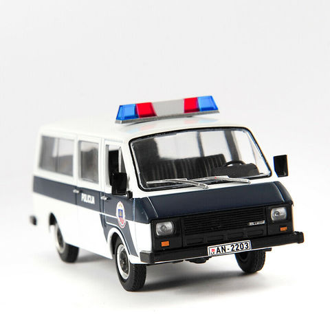 Coche de policía de aleación fundido a presión, modelo de vehículo de la Raf rusa de RAF-22038, DeAGOSTINI 1/43, para seguidores, regalos de vacaciones ► Foto 1/6