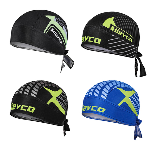 Bicicleta Bandana para ciclismo diadema deporte ciclo hombres Bandana para ciclismo bicicleta mujeres gorra de pañuelo de mujer verano correr sombrero negro fresco ► Foto 1/6