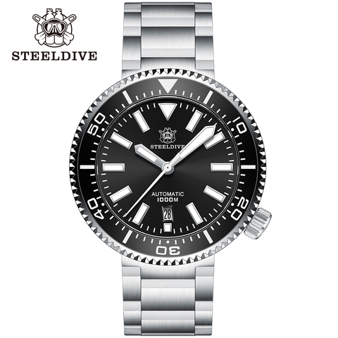 2022 Nuevo reloj Steeldive SD1976 Reloj Diver de acero inoxidable con bisel de cerámica Reloj NH35 ► Foto 1/6