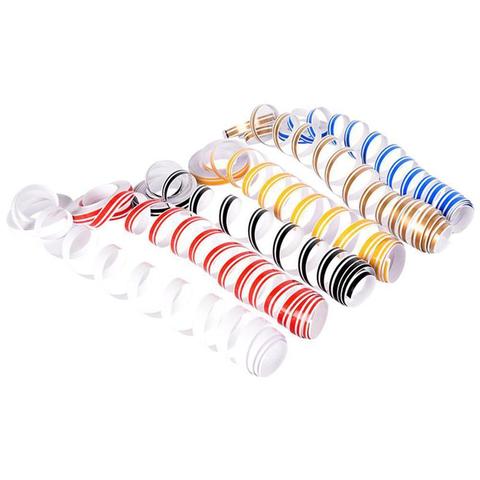 Pin Stripe de 12mm para coche pegatinas de vinilo para coche, doble línea de vapor, color dorado, plateado, accesorio para motocicleta, blanco, St S6L5 ► Foto 1/6