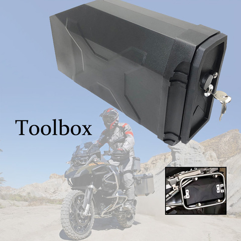 Caja de plástico para motocicleta BMW R1250GS LC ADV 1250gs Adventure 2022, caja de herramientas decorativa, 5 litros, soporte lateral izquierdo ► Foto 1/6