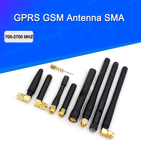 Lorawan-Antena 3dbi de 868MHz y 915MHz, conector macho SMA, GSM, GPRS, repetidor de señal exterior, resistente al agua, 2 uds. ► Foto 1/6