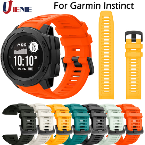 Correa de silicona para reloj inteligente Garmin Instinct, repuesto de pulsera deportiva colorida para Garmin Instinct ► Foto 1/6