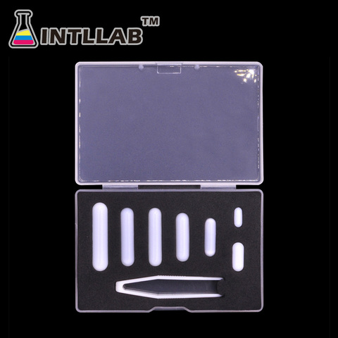 INTLLAB-barra agitadora magnética de varios tamaños, mezclador magnético de PTFE, barras para revolver, 7 Uds. ► Foto 1/2