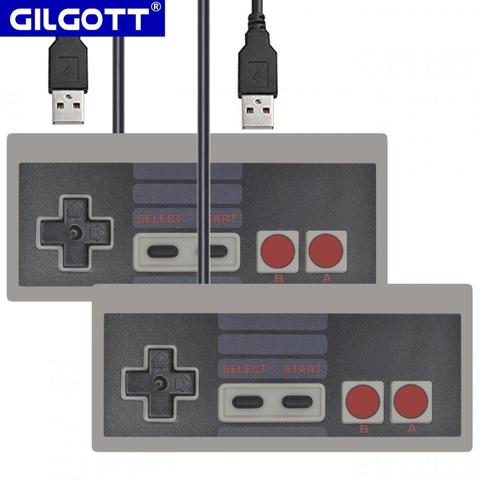 Uds cable USB Joystick para computadora para NES USB PC Gamepad juego para juego de NES USB Conroller juego Joypad ► Foto 1/6