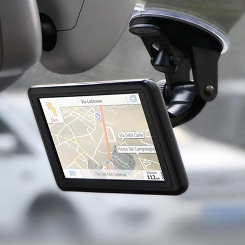 Dispositivo de navegación GPS para coche, cargador de coche con carga USB, transmisor FM práctico, navegador, 5,0 pulgadas, mapa de EE. UU., Canadá o Europa ► Foto 1/6