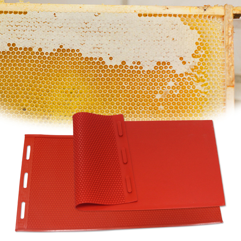 Molde de prensa de cera de abejas, silicona Flexible, cera de colmena para máquina, hojas de fundación, herramienta de prensa para Apicultor ► Foto 1/6