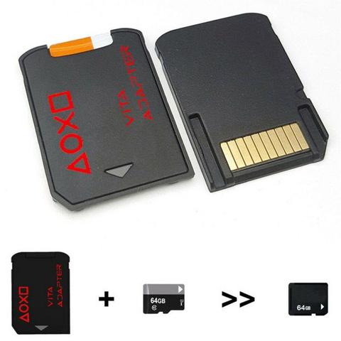 2022 tarjetas de memoria 3,0 SD2Vita para PS Vita tarjeta de memoria tarjeta de juego PSVita 3,60 sistema 256GB tarjeta Micro SD 1000/2000 PSV R30 ► Foto 1/6