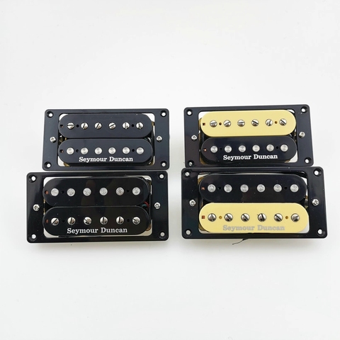 Nuevo SH1N SH4 guitarra eléctrica pastillas pastilla de guitarra Humbucker 4C cebra negro/1 set ► Foto 1/6