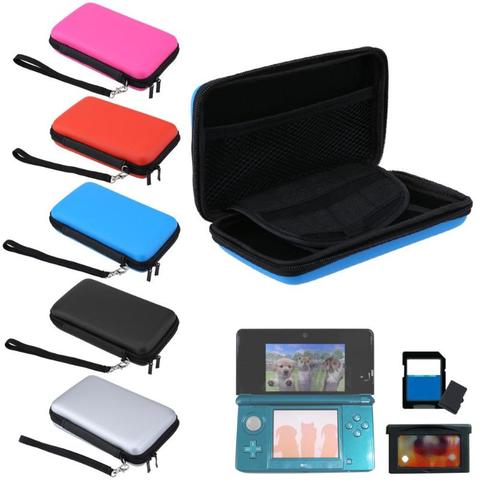 Bolsa de transporte dura portátil para Nintendo 3DS New 3DS NDSI NDSL New 2dsxl ll para consola, tarjetas de juego, accesorios para juegos de cable ► Foto 1/6