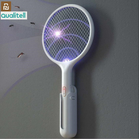 Qualitell-matamoscas eléctrico 2 en 1, lámpara antimosquitos montada en la pared, con carga USB ► Foto 1/6