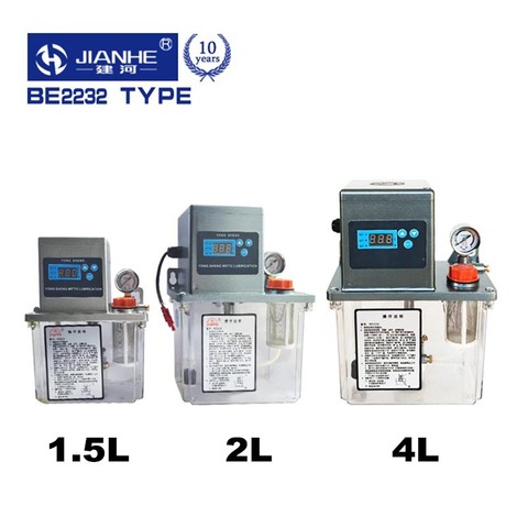 Sistema de lubricación central, set completo tipo BE2232 con bomba de lubricación de grasa de 13 puntos de lubricación para máquina CNC ► Foto 1/6