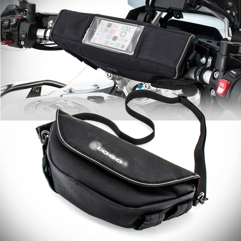 Bolsa impermeable para manillar de coche, bolsa de viaje para BMW R1250GS R1200GS ADV F850GS F750GS F 700 800GS R nineT, Honda Africa Twin y más ► Foto 1/6