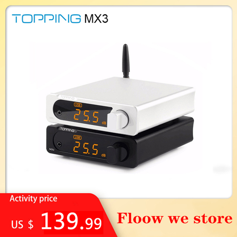 Topping-Amplificador Digital MX3 DAC con receptor Bluetooth incorporado, amplificador de auriculares ► Foto 1/1