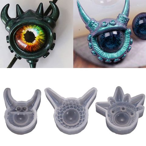 Molde de silicona transparente para manualidades decorativas, Moldes de resina epoxi de resina con flor seca para joyería ► Foto 1/6