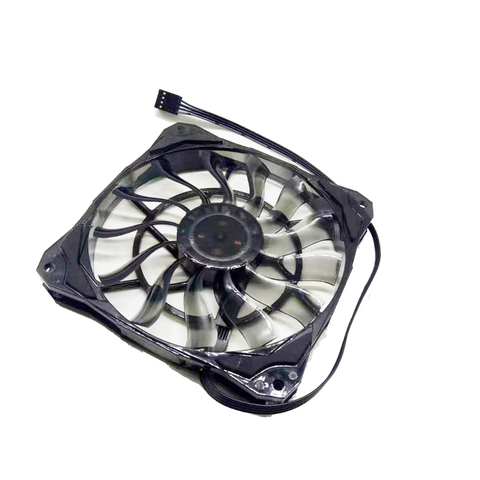 Enfriador fino De 15mm De grosor, 12cm, para cajita, gran flujo De aire De 53.6CFM, 120mm, ventilador controlado por PWM con goma antivibración ► Foto 1/5