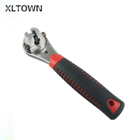 XLTOWN-llave de carraca ajustable, 6-22mm, Universal de dos vías, herramienta de reparación de llave rápida, llave de carraca ► Foto 1/6