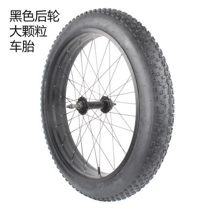Fat bike-rueda para bicicleta de nieve, 26 pulgadas x 4,0, neumático 4,0, accesorios para bicicleta ► Foto 1/2