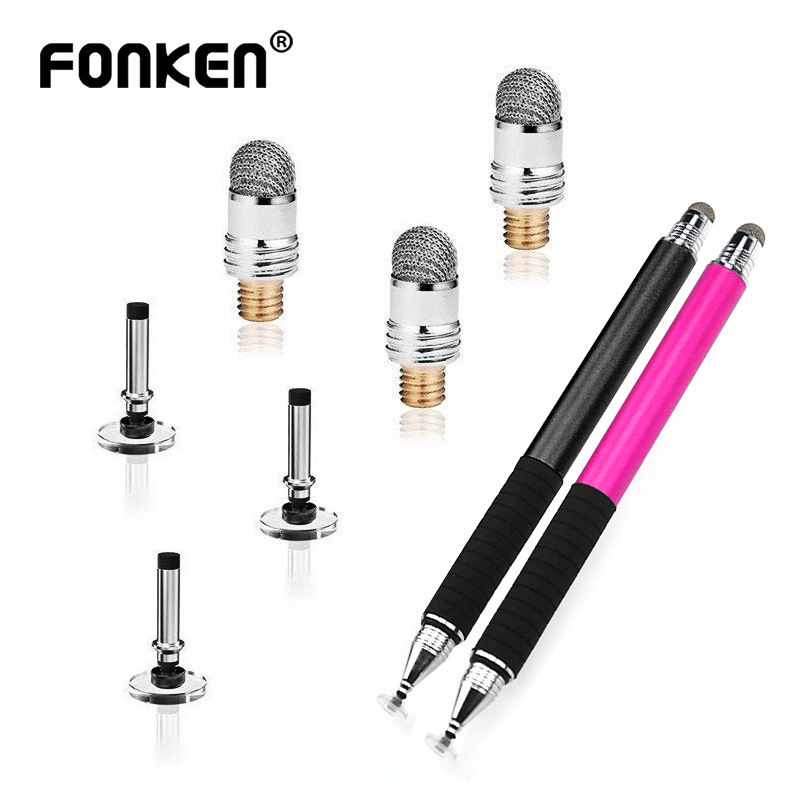 FONKEN-lápiz Stylus Universal 2 en 1 para tableta, pantalla