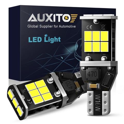 AUXITO-luces de retroceso de marcha atrás para Audi, luces LED W16W T15 Canbus 912 921 para Audi A6 C7 Q5 Q7 100 A3 A4 A5 A7 A8 B6 B8 Q3 C5 C6 TT 80 A1 Quattro ► Foto 1/6