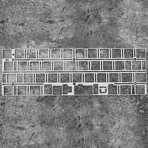 Placa de fibra de carbono para teclado personalizado, compatible con daisy 40 alps o mx edition, 40% ► Foto 1/6
