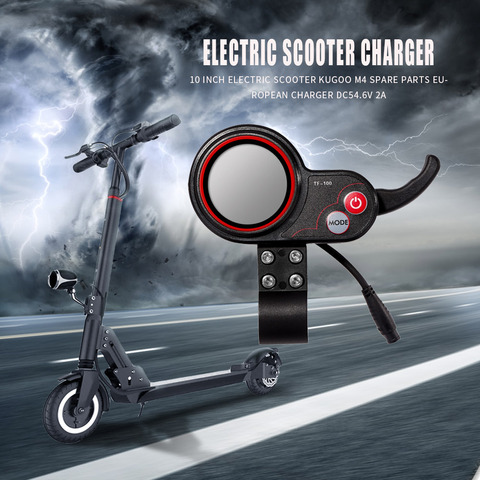 Kick Scooter-Instrumento de visualización, tablero de Skateboard, portátil al aire libre para piezas de Scooter eléctrico Kugoo M4 ► Foto 1/6