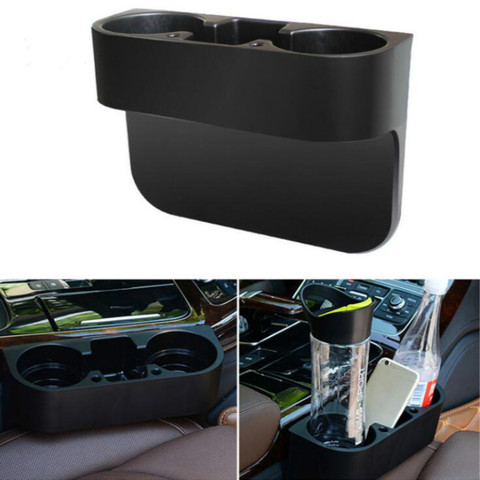 Portavasos de coche para espacio de asiento, soporte de almacenamiento para teléfono y llaves, accesorios de estilo de coche ► Foto 1/6