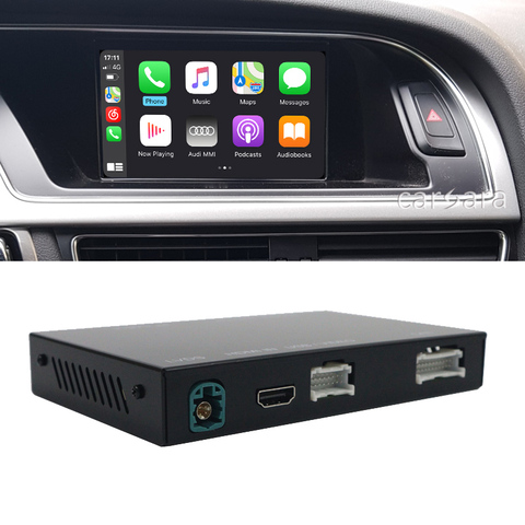 Adaptador de Apple carplay con Interfaz adicional automática para android, Para A4, A5, S5, B8, MMI, sistema de radio sinfónica de concierto con aplicaciones de carplay, airplay ► Foto 1/6