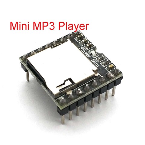 TF tarjeta U disco Mini MP3 DFPlayer voz Audio para Uno DFPlay jugador al por mayor ► Foto 1/4