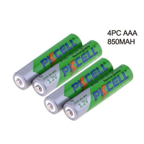 2/4/8/12/28/50Pcs PKCELL AAA batería 3A 1,2 V  pilas AAA Ni-MH recargables baja auto-Descarga aaa baterías 850mAh ► Foto 1/5