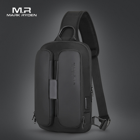 Bolso de hombro Mark Ryden para hombre, bandolera con carga USB, repelente al agua, multifunción, para Ipad de 2022 pulgadas, 9,7 ► Foto 1/6