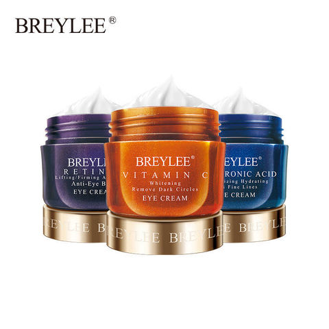 BREYLEE-crema hidratante de ácido hialurónico, vitamina C, Retinol, tratamiento blanqueador de acné antiarrugas, crema de día para el cuidado de la piel, 40g ► Foto 1/6