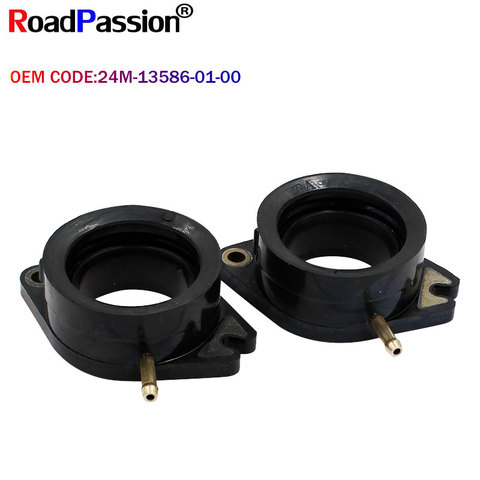 Interfaz de carburador Road Passion motocicleta, accesorios para YAMAHA XV700 XV750 XV920 Virago VIRAGO 1100 XV1100, 2 uds. ► Foto 1/6