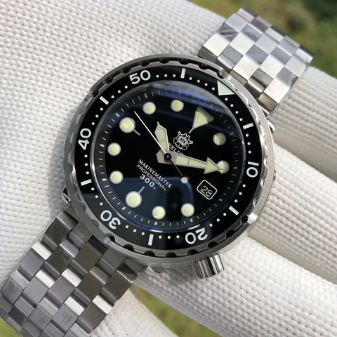 STEELDIVE-Reloj de pulsera para hombre, automático, mecánico, resistente al agua, 300m, C3, luminoso, espejo de zafiro, SD1975 ► Foto 1/6