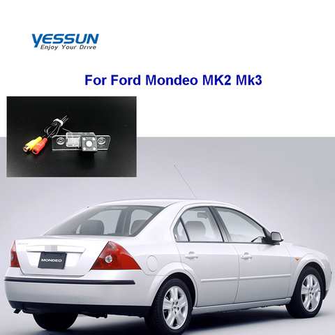 Yessun vista trasera de coche cámara de respaldo de marcha atrás impermeable para Ford Mondeo MK2 Mk3 HD CCD visión nocturna cámara de seguridad ► Foto 1/6