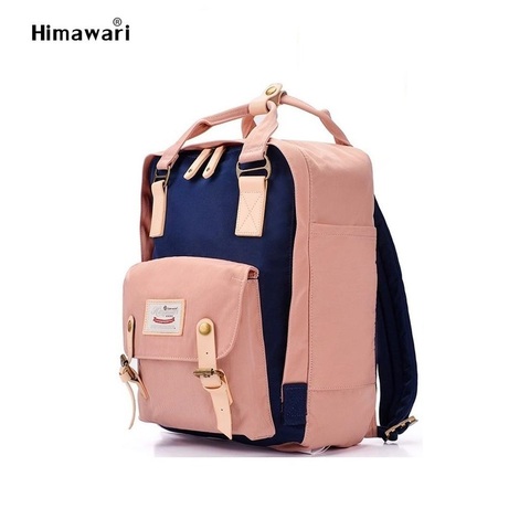 Linda Mochila de Nylon de marca Himawari, bolsa de viaje para mujer, Mochila impermeable para ordenador portátil, bolsas para mamás de gran capacidad, Mochila escolar no1 ► Foto 1/6