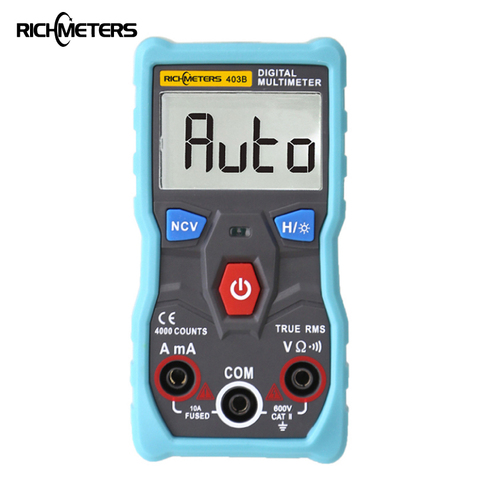 RM403B automático multímetro Digital de verdadero valor eficaz (RMS inteligente NCV 4000 cuenta AC/DC corriente de voltaje de prueba de ohmios herramienta de Japón, Corea, ► Foto 1/6