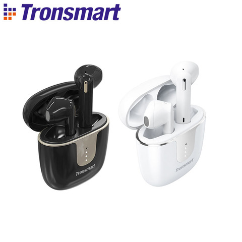 Tronsmart-auriculares inalámbricos Onyx Ace con Bluetooth, dispositivo de audio TWS, Qualcomm, con 4 micrófonos, cancelación de ruido, 24H de tiempo de reproducción ► Foto 1/6