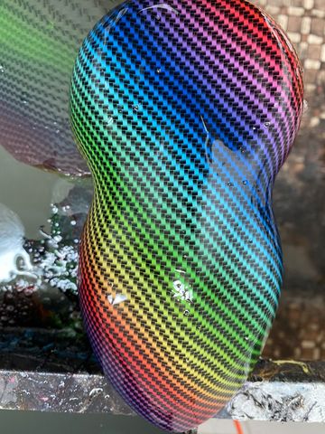 TSAUTOP-Película de fibra de carbón en colores vivos, película de impresión de transferencia de agua hidrográfica, WDF9601-1, 0,5 m x 2m/10m, PVA, envío gratis ► Foto 1/1