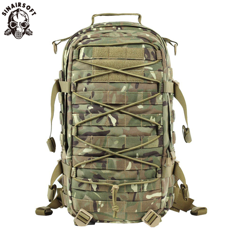 Mochila militar para exteriores 1000D nailon 30L impermeable, mochila táctica, bolsa para senderismo y montañismo, fundas de caza ► Foto 1/6