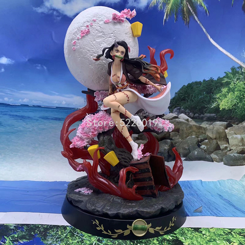 31cm Anime figura cazadora de Kamado Nezuko PVC figura de acción de juguete Kimetsu no Yaiba GK estatua adulto muñeca coleccionable en miniatura regalos ► Foto 1/6