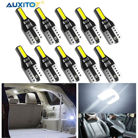 10 Uds T10 Led W5W coche bombilla LED para Interior para Opel Astra J G Agila Zafira B Corsa D Insignia Almirante Ascona Sintra Mokka Meriva ► Foto 1/6