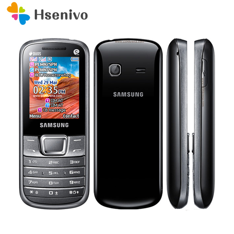 Samsung-Teléfono Móvil Inteligente modelo E2250, celular Original renovado de 2,0 pulgadas con Bluetooth, Radio FM, batería de 1000mah, Envío Gratis ► Foto 1/3