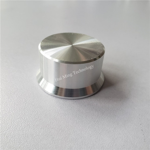 Potenciómetro con perilla de plástico, aluminio, 34x17x6mm, 34x19 D, rueda de regulación de volumen para amplificador de alta fidelidad, 6 uds. ► Foto 1/6